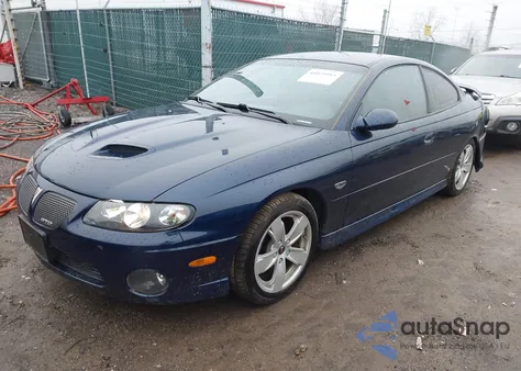 2005 Pontiac Gto from USA, damaged, VIN 6G2VX12U15L376307